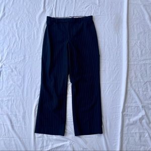 Women’s Blue Stripped Suit Pant